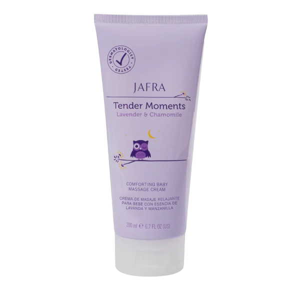 Tender Moments Crema de Masaje Confortante para Bebé con Lavanda y Manzanilla 200 ml
